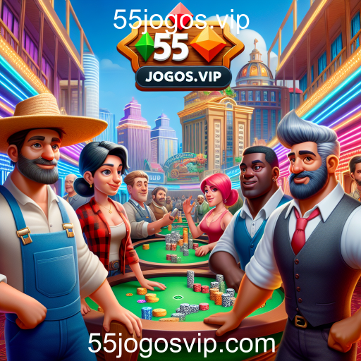 A Magia dos Jogos de Simulação em 55jogos.vip